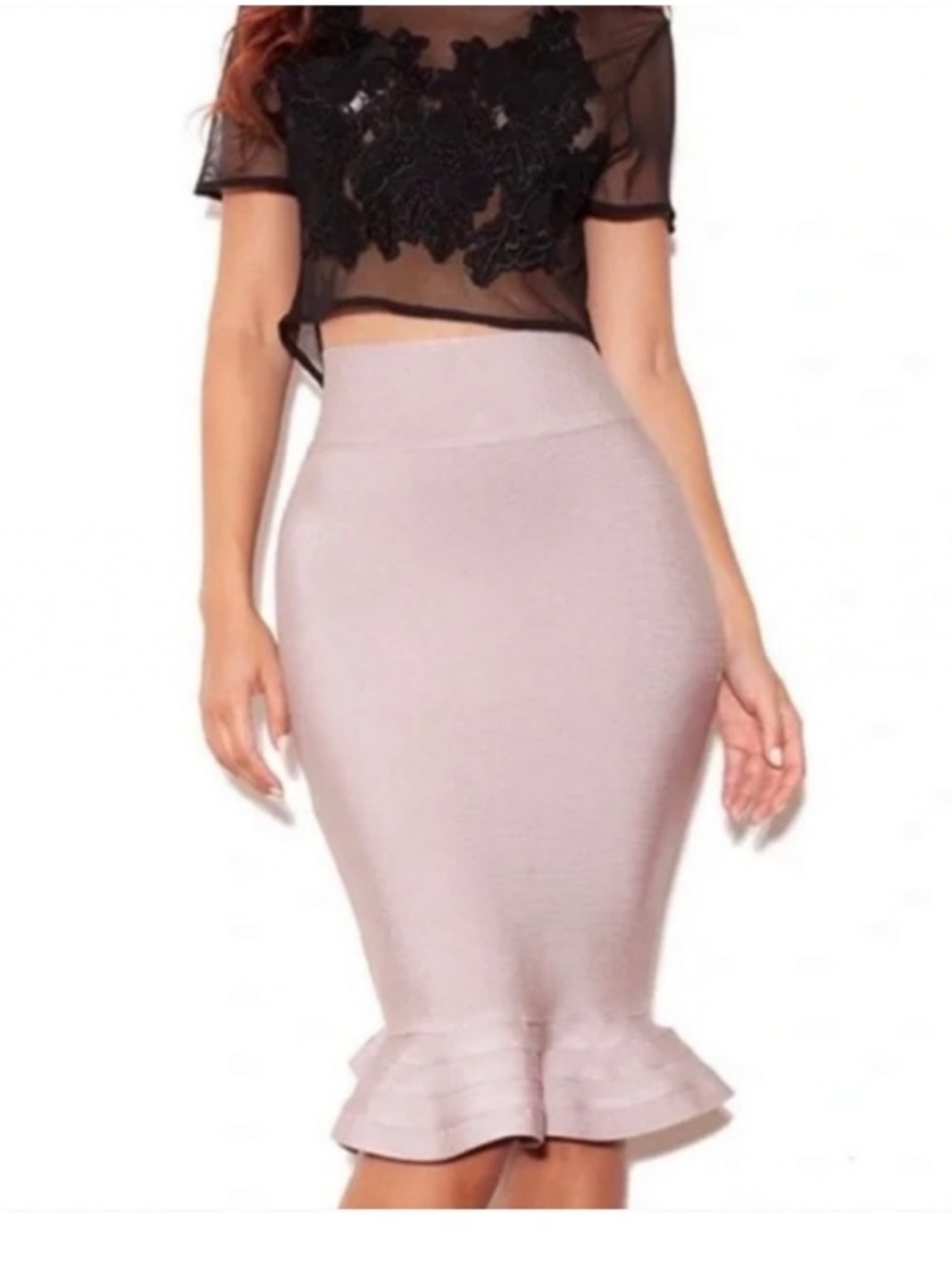 House of CB bandage lidia skirt